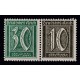 ALEMANIA 1921 ESTAMPILLAS SE-TENANT ZUSAMMENDRUCKE NUEVAS MINT MI W19 15 €